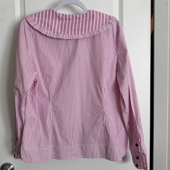 Ganni Peter Pan collar button down shirt - Picture 6 of 10